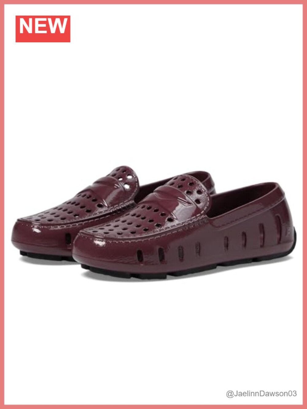 Kids Floafers Prodigy Driver Patent Loafer Water-Friendly Walking Shoes